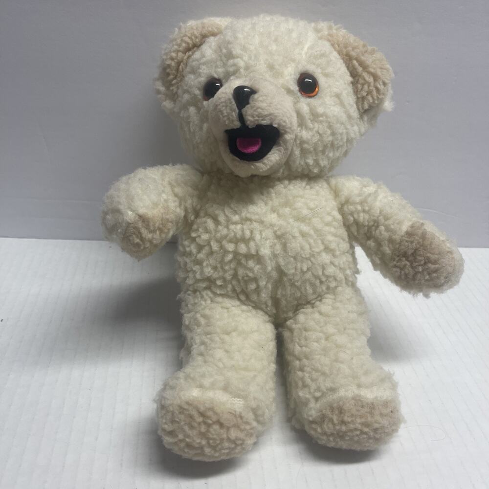 Snuggle Bear Plush Vintage 1986 Stuffed Lever Brothers Fabric Softener Russ 10”